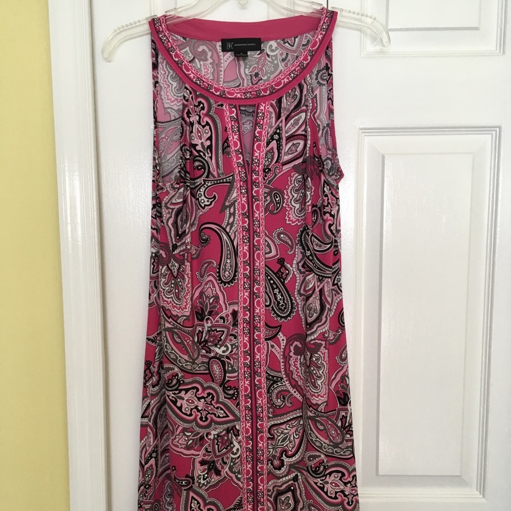 Pink cocktail dress